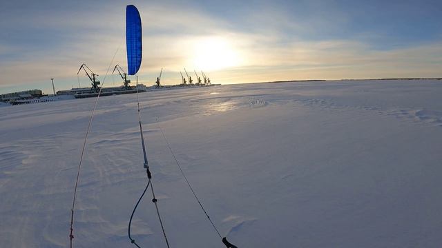 Лайтвинд у морского порта 3 марта 2022