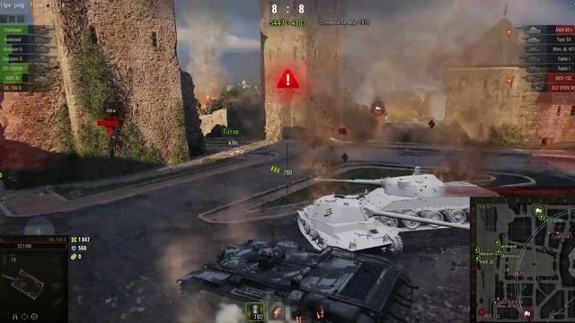 Объект 156 О 8 kills, 3,4 dmg,  Редли Уолтерс , Спартанец , Старк , Воин , Мастер
