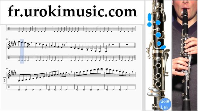 Comment Jouer de la Clarinette Avicii - Wake Me Up Tab Tablature Partie#1 um-a829