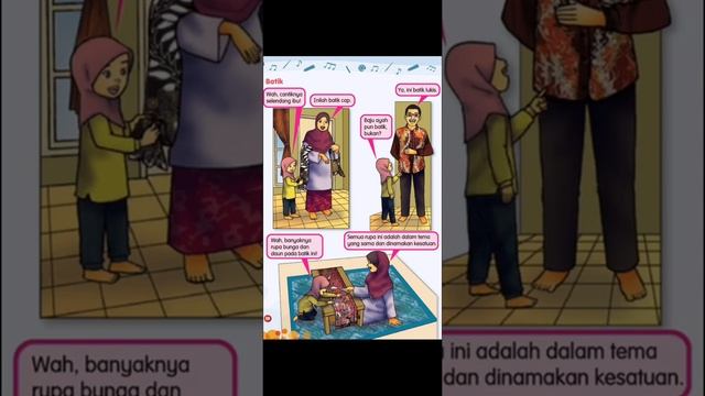 PSV Tahun 1: Cantik Batik Bahagian 1 (Template batik disediakan)
