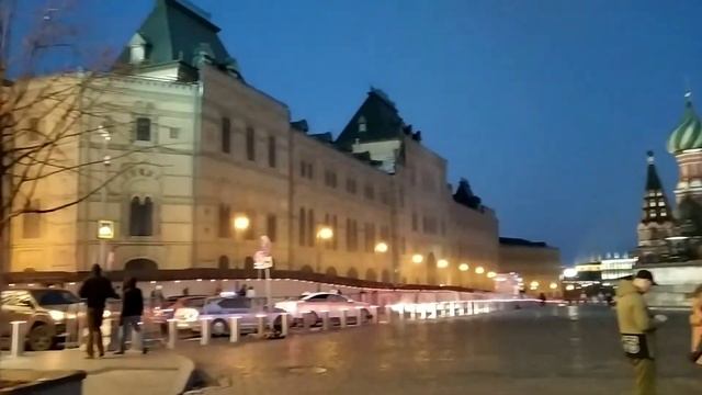 #Москва Красная площадь. #Мавзолей. #Куранты. #ГУМ.