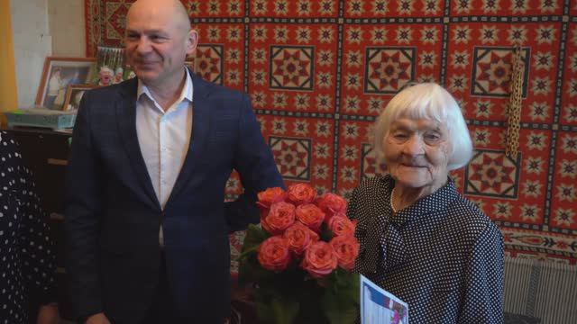 100 лет Марии Матвеевне Торопкиной