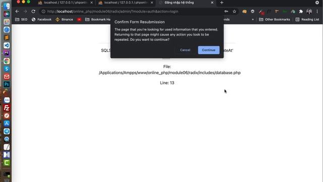 Khoá học PHP cơ bản - Bài 124:  Dự án Radix - Tích hợp Auth vào Admin
