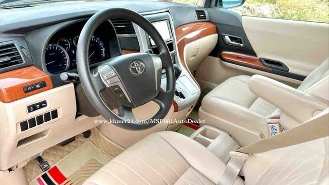 ឡានលក់Toyota Alphard 2010 V4 ពណ៌សក្នុងលឿងតម្លៃក្រោមទីផ្សារខ្លាំង $7070