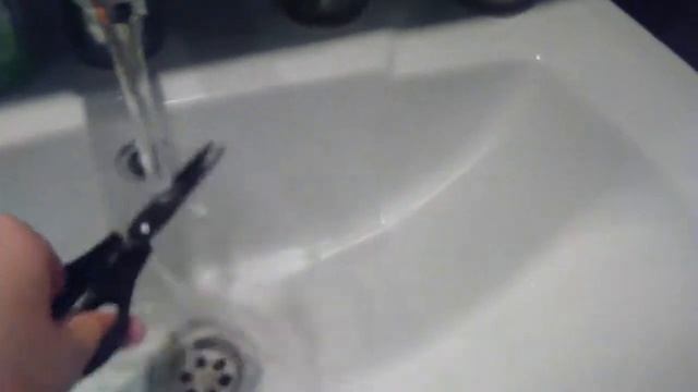 Режу воду и учу резать воду