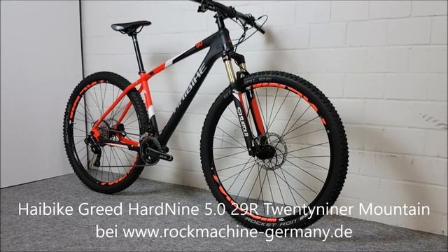 Haibike Greed HardNine 5.0 Carbon Shimano DI2 29R Twentyniner Mountain Bike 2017