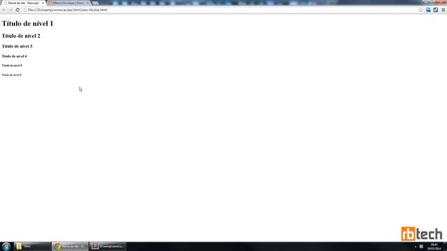 Curso de HTML e CSS para iniciantes - Aula 5