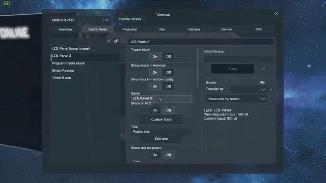 Space Engineers Jump Drive with Images setup.