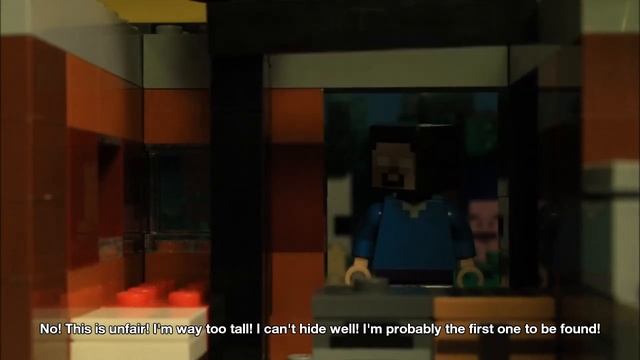 Hide and Seek - Lego Minecraft Monster School Stop Motion