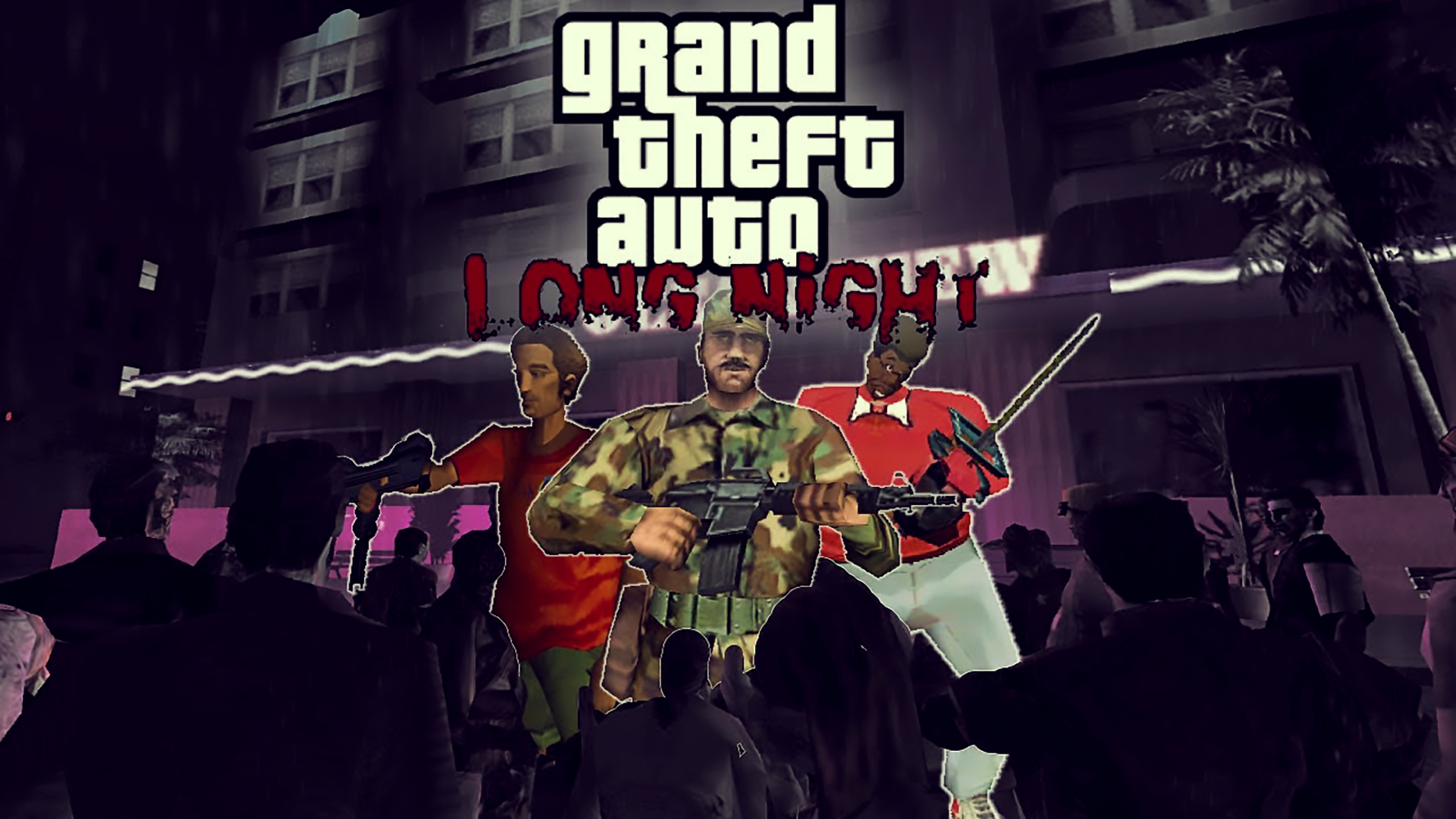Grand Theft Auto: Vice City Long Night - Полное Прохождение