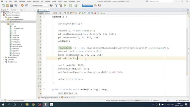 1/3 - Chatting Application | Java Project | Java Swing & Socket Programming