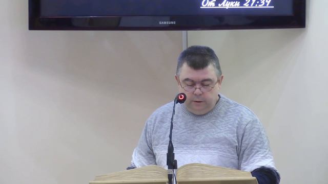 Чайкивський И.Б. - проповедь: "Взгляните на смоковницу" (14.11.2021г.)