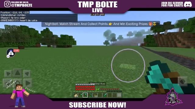 LIFESTEAL SMP LIVE WITH SUBSCRIBES ❤️?♥️ | ROAD TO 4K | JAVA+PE SERVER?? | TMP BOLTE LIVE