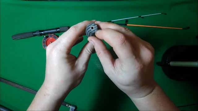 САМОДЕЛЬНАЯ КАРБОНОВАЯ ЗИМНЯЯ УЛЬТРАЛАЙТ УДОЧКА С КАТУШКОЙ ЗА 5 МИНУТ СВОИМИ РУКАМИ