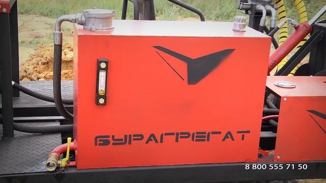 Буровая установка СБУ 21 Испытание