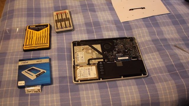 Easy How To Guide - Crucial MX100 Installation Macbook Pro Early 2011