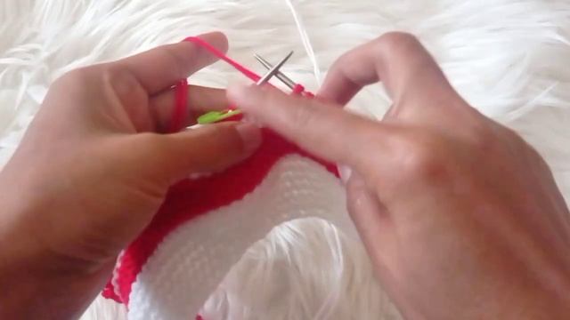 крассовки спицами.  ДЖУНИОР для мальчика и девочки. с двойным отворотом. Мастер класс