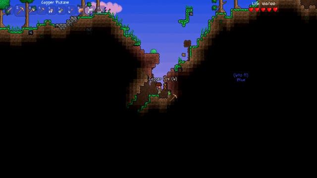 Hardcore terraria fail with bluebomberimo part 6 Blue is back