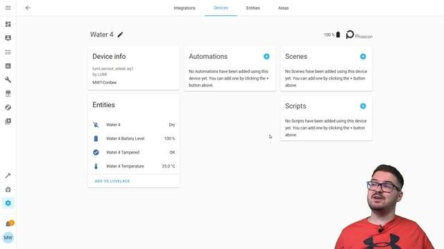 AQARA SENSORS IN HOME ASSISTANT deConz and Conbee II FULL SETUP