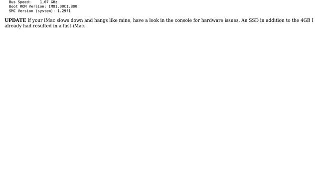 Apple: Yosemite on an Early 2008 iMac 20" with 4GB gives too many beachballs (2 Solutions!!)