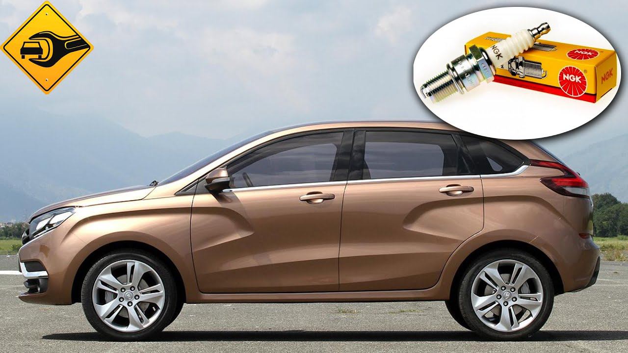 Lada XRAY замена свечей!