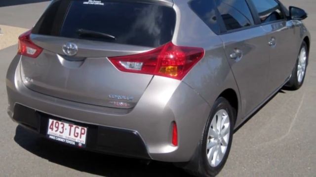 2013 Toyota Corolla ZRE182R Ascent Sport S-CVT Bronze 7 Speed Constant Variable Hatchback