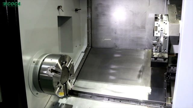 Работа шпинделя станка Ecoca MT 560AW