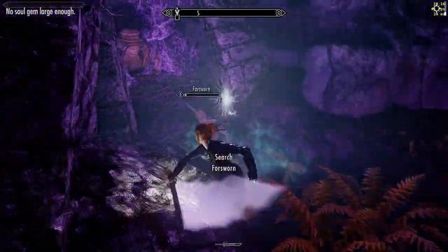 Skyrim SE Dark Knight Armor Natural Light Enb i5 9600k 5700xt
