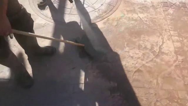 Штапованный бетон , декоративный бетон все секреты от А до Я часть 3