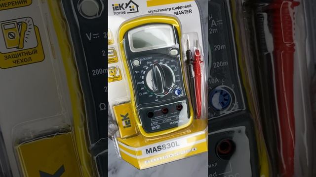 Мультиметр MAS830L IEK