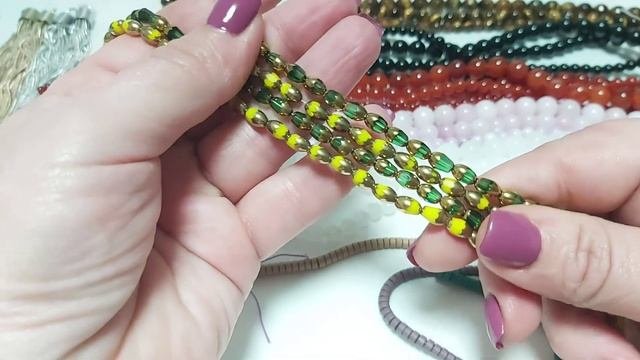Распаковка. AliExpress. Обзор фурнитуры для рукоделия.Бусины.06.11.2021 г.