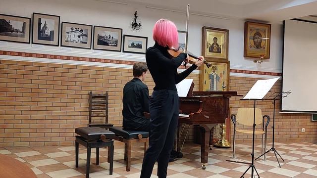 Моцарт Соната ми минор К.304 // Mozart Violin Sonata in E minor K.304