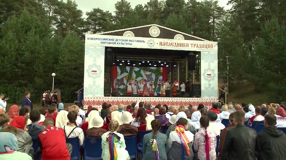 Всероссийский детский фестиваль народной культуры «Наследники традиций» открывается под Вытегрой