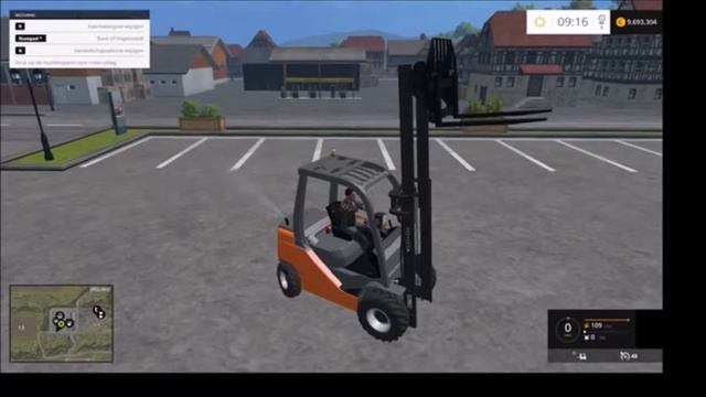 farming simulator 2015 mod test toyota heftruck