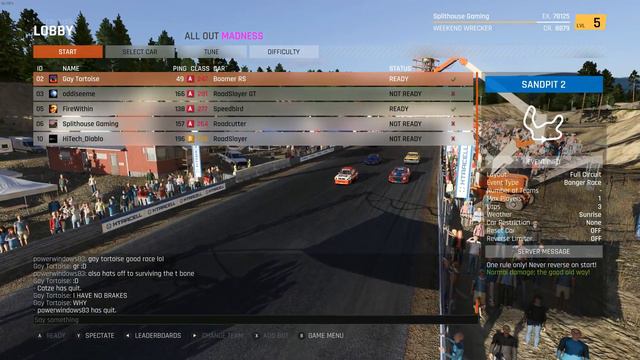 Wreckfest PC gameplay gtx 1070