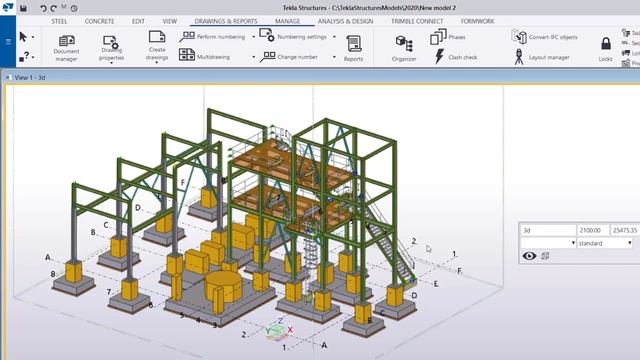 Tekla TekTalk - Export in CSV Report