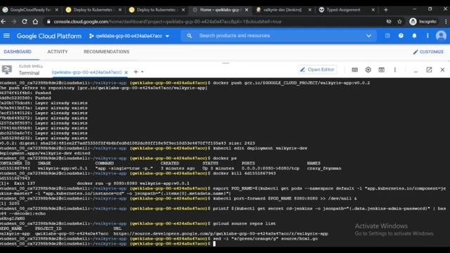 Deploy To Kubernetes In Google Cloud: Challenge Lab | GSP318 Qwiklabs  2021 | GCR Facilitator