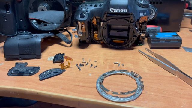 Canon 6D mark 2 ошибка 01