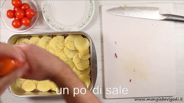 Orata al forno con patate