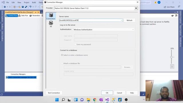 How to create a simple SSIS package