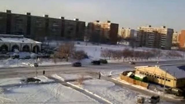 выпал снежок, строят новый магазин!