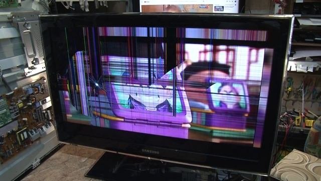 №218. Samsung UE32C5100QW, BN44-00351B,PD37AF0E_ZDY, разбит,по запчастям.mp4