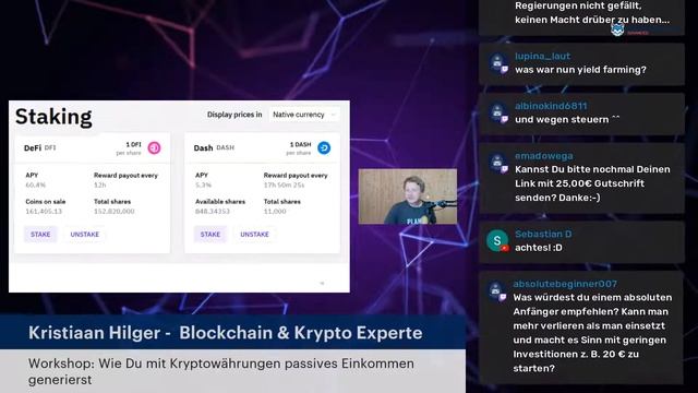 Mit Kryptos passives Einkommen generieren - Kristiaan Hilger