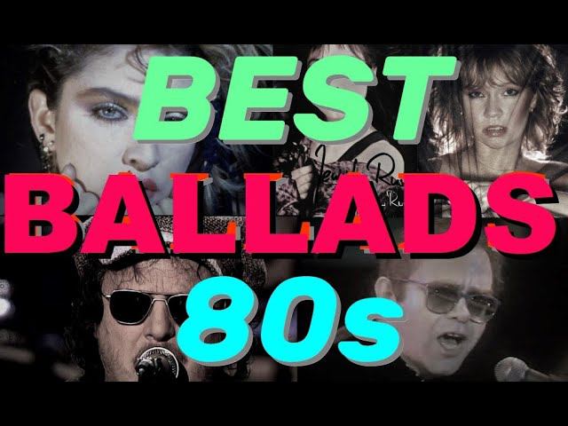 БАЛЛАДЫ 80-х / BEST BALLADS 1980-89 / звук HQ