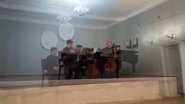 Фортепианное трио исполнили произведения Ф.Мендельсон и А. Бабаджанян