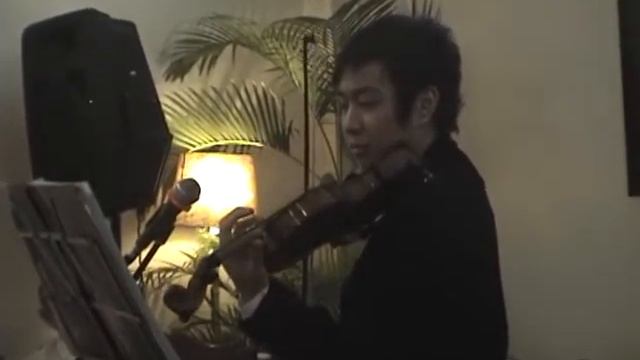 Aldi Calderon performs Bayan Ko (arr. by N. Abelardo for solo violin)