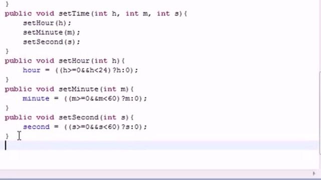 Java Programming Tutorial 40 Set and Get Methods