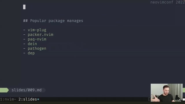 Neovim ecosystem state for plugin developers - Anton Kastritskiy - NeovimConf 2022