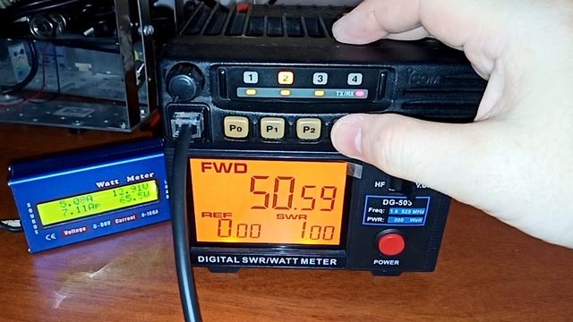 Тюнинг Icom IC-F210s. Чувствительность -135 dBm