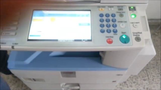VIDEO TUTORIAL RICOH MP 2550 - MP 2851- MP 3350